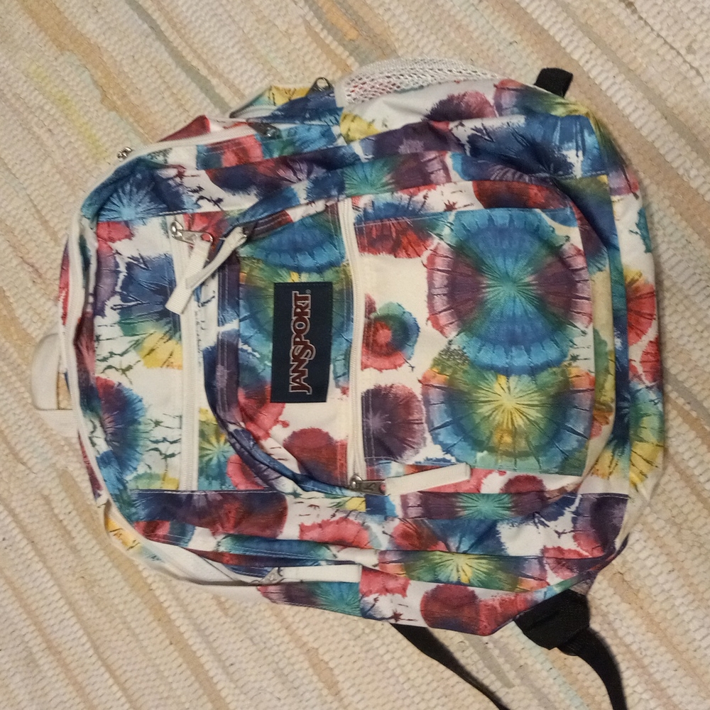 Jansport backpack (tiedye)